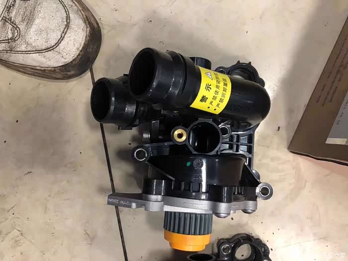 【图】爱车养护一下,换个水泵_帕萨特论坛_汽车之家论坛