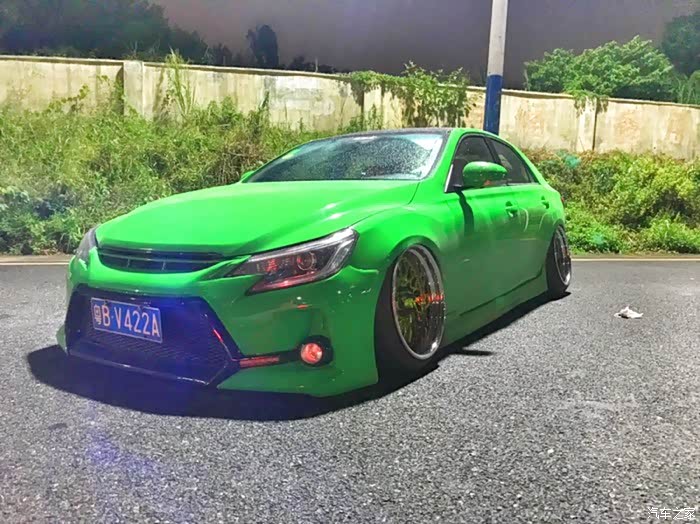 怪你过分美丽绿色锐志再次回归