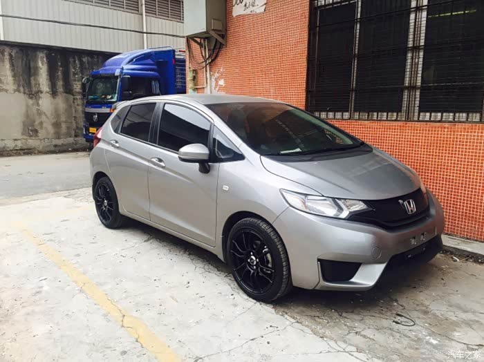 【图】星光银换17寸轮毂_飞度论坛_汽车之家论坛