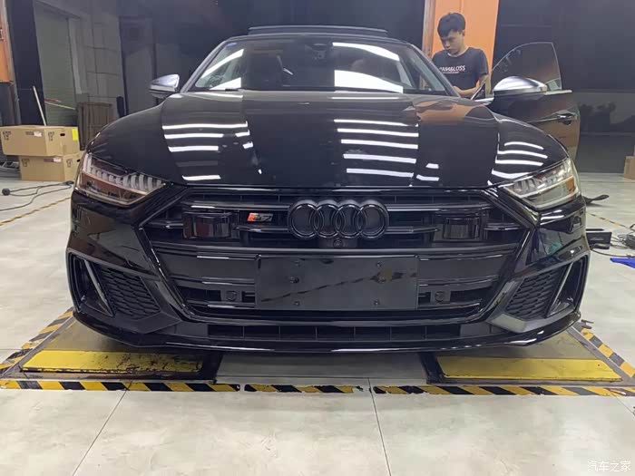 【图】换个s7黑武士中网_奥迪a7论坛_汽车之家论坛