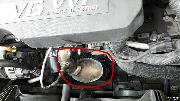 新君越30拆三元催化的问题