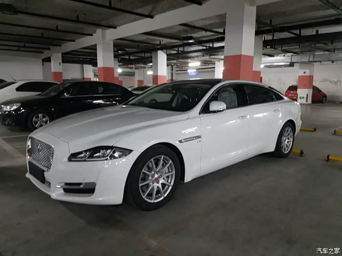 【图】白色xjl3.0提车作业_捷豹xj论坛_汽车之家论坛