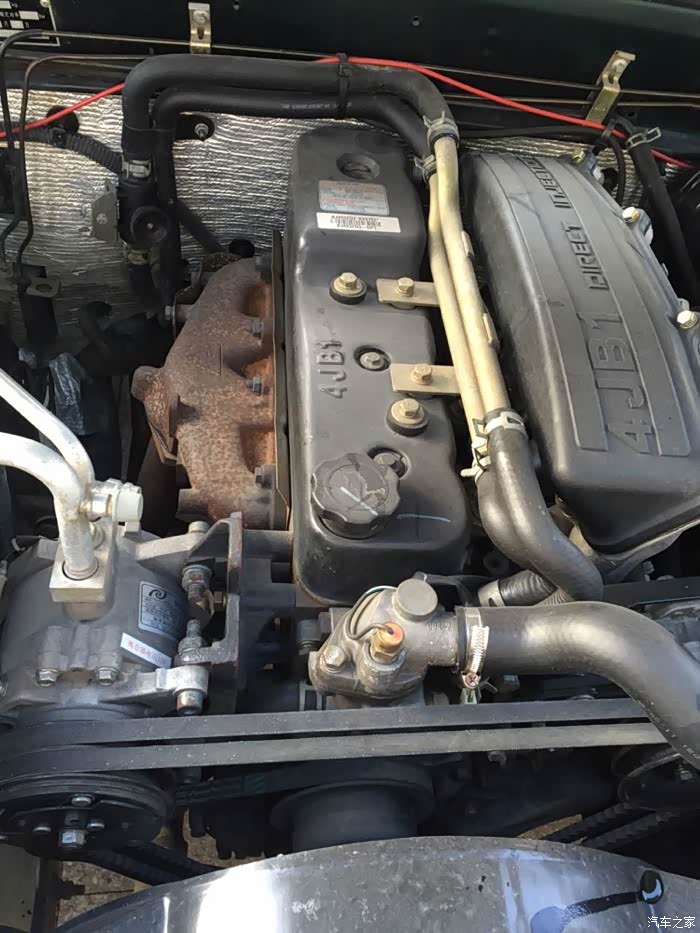 福田皮卡 2.8带增压的发动机 可靠?有力气?4jb1