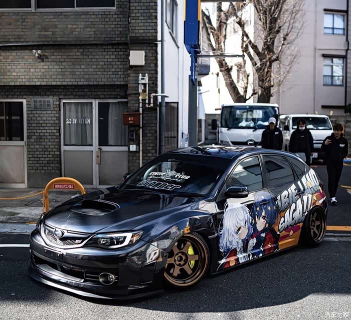 翼豹wrx sti十代改装 ,两厢翼豹也非常斯巴鲁
