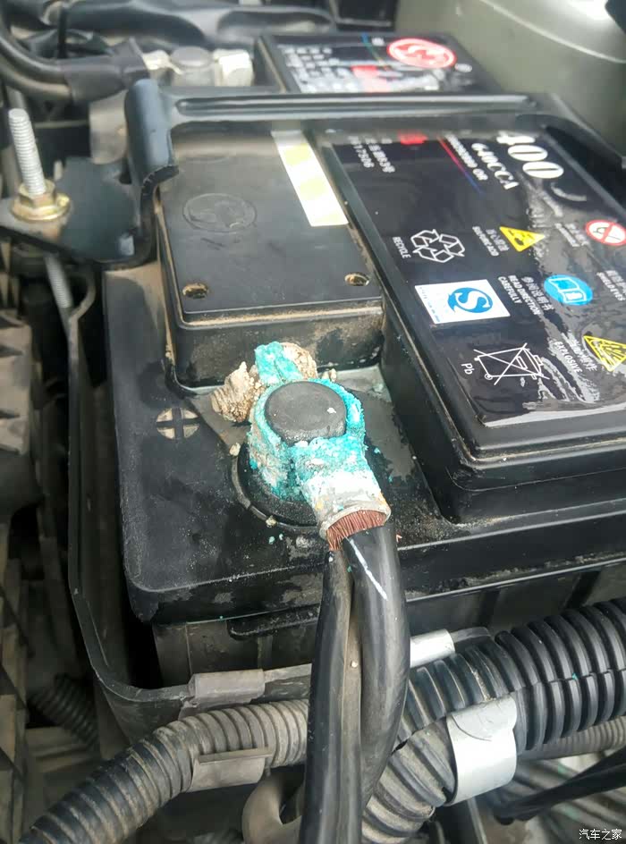 【图】电池阳极漏电解液_爱丽舍论坛_汽车之家论坛