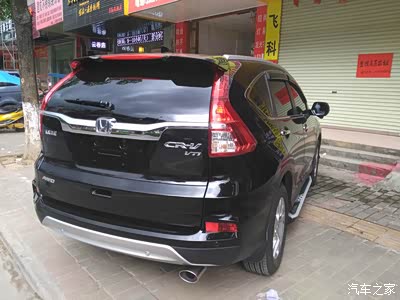 初衷不改 终提15款crv2.4四驱豪华作业 内有经验学 望版主设精