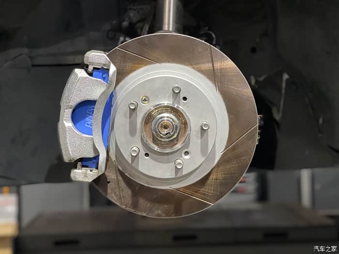 思域原装刹车升级endlessmx72刹车片dixcelfs热处理碟