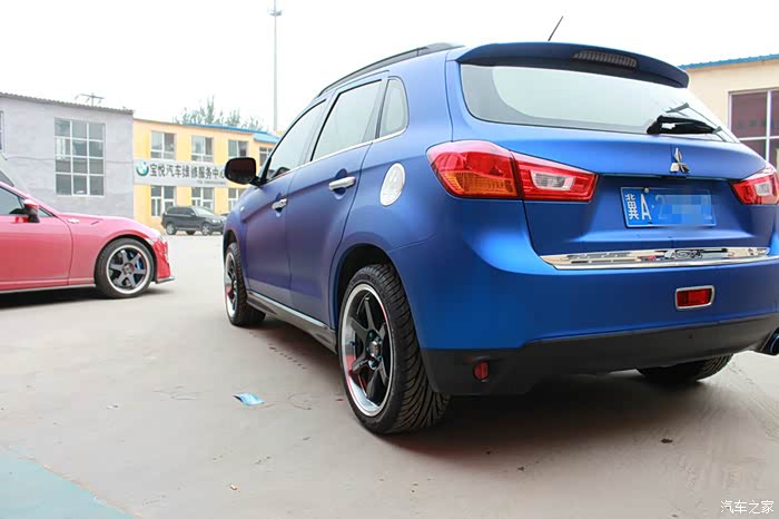 【图】三菱劲炫改装之轮毂 轮胎改装_劲炫asx论坛_汽车之家论坛