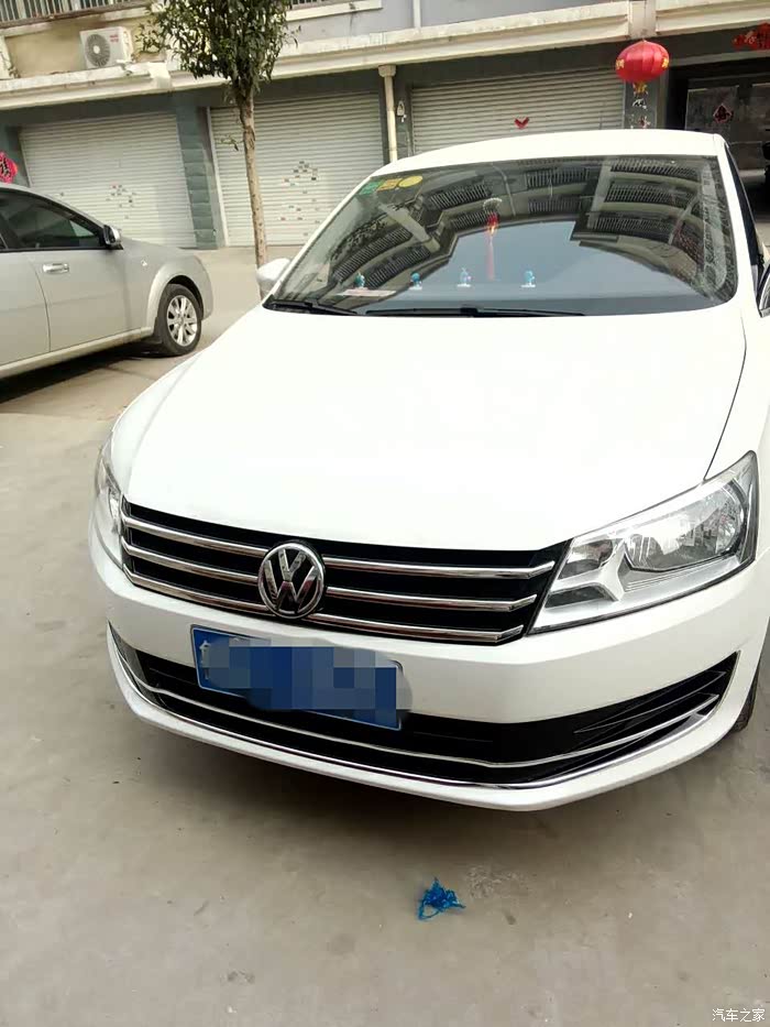 新桑塔纳改装中网喷黑