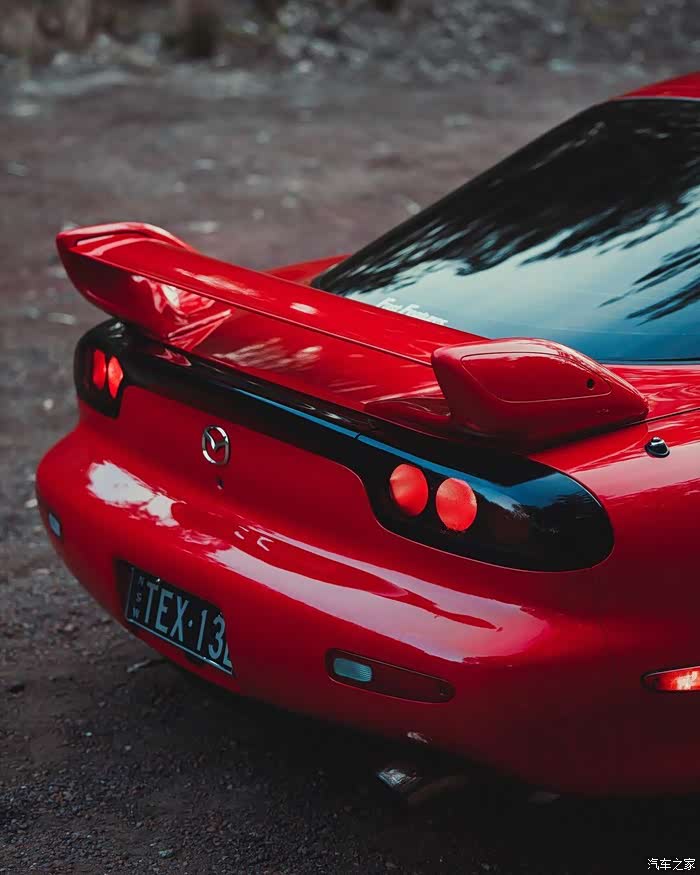 马自达rx-7,转子 翻灯,这也太美了