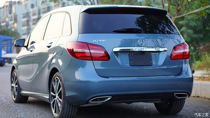 【图】b200豪华宇宙蓝(作业)_奔驰b级论坛_汽车之家论坛