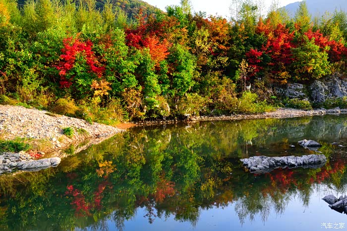 爱我本溪溪水潺潺自然清新一个人的汤沟绿石之行