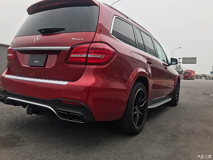 美规红色gls450全国首改最认真的一次提车作业
