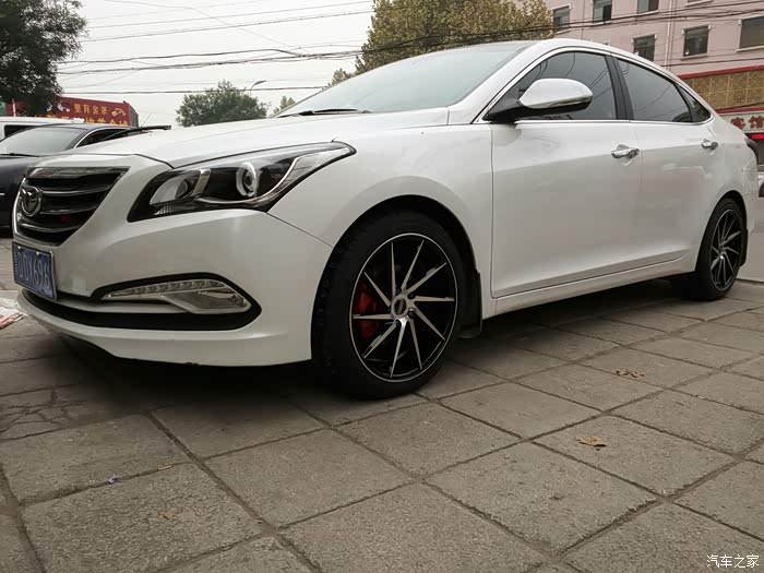 想改装名图轮毂,请问18寸大脚有木有影响?