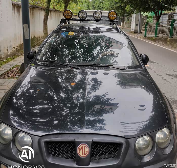 【图】南京名爵 mg 3sw diy改装快接顶灯_名爵3sw论坛_汽车之家论坛