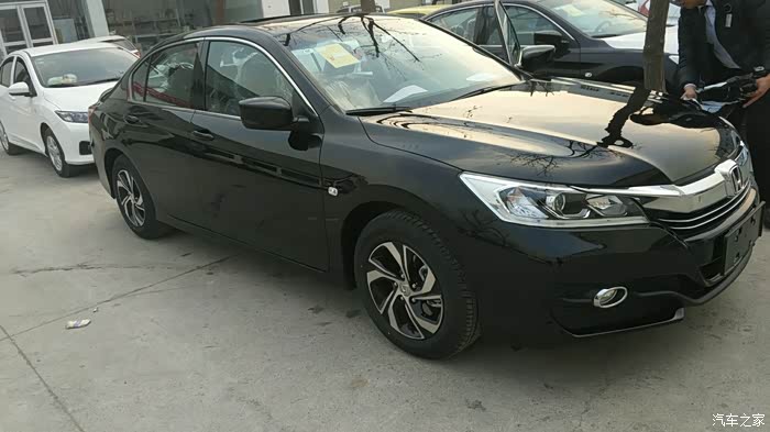 9代雅阁黑色配图昨天提车