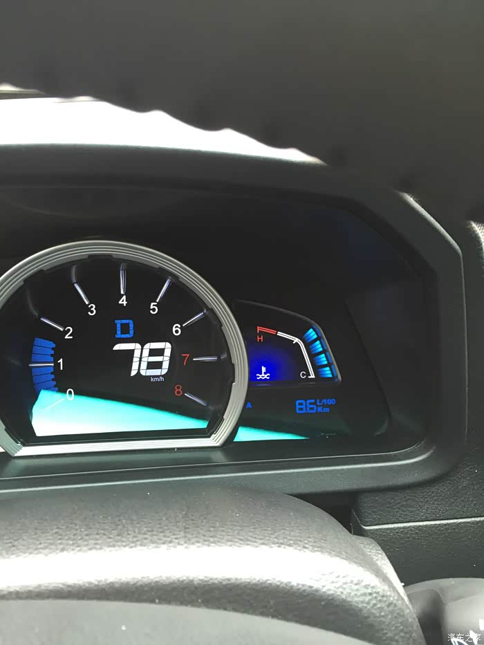 纳智捷优6真实油耗!