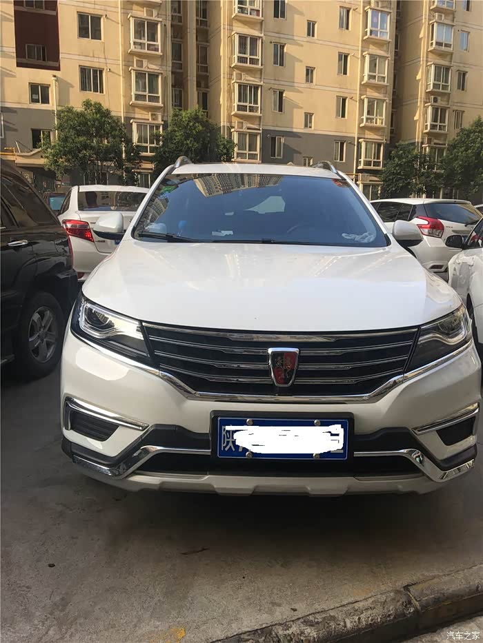 晒一晒我的荣威白色rx5,臭美出发