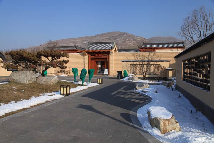 冬游西宁园博园h9带你看昆仑晴雪大漠孤烟河湟民居