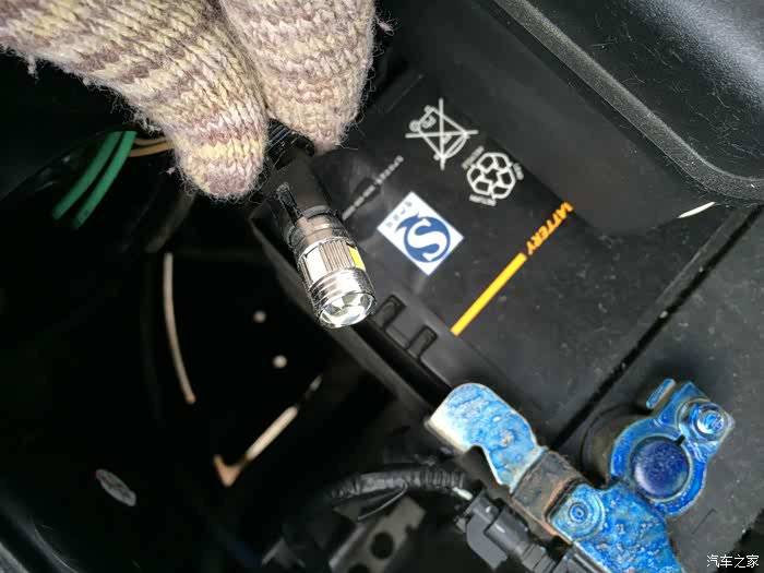 【图】#自己动手换#led示宽灯,自己换系列_北京现代ix35/mufasa 沐飒