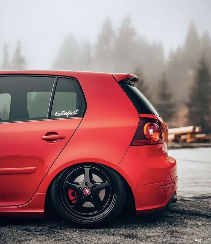 【图】红黑配色mk5 golf gti,信仰的力量感!_高尔夫论坛_汽车之家论坛