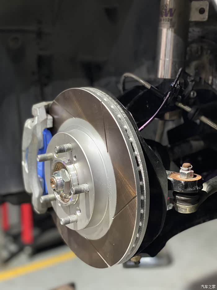 思域原装刹车升级endlessmx72刹车片dixcelfs热处理碟