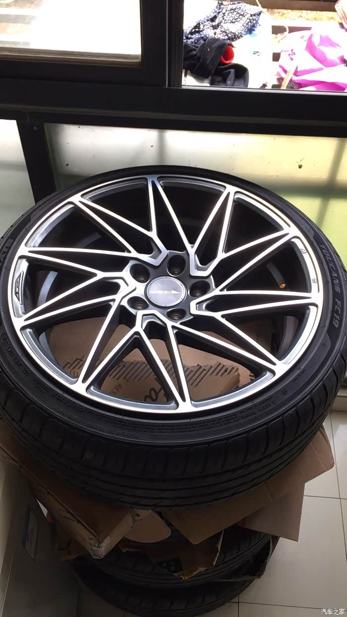 夏朗改装19寸轮毂