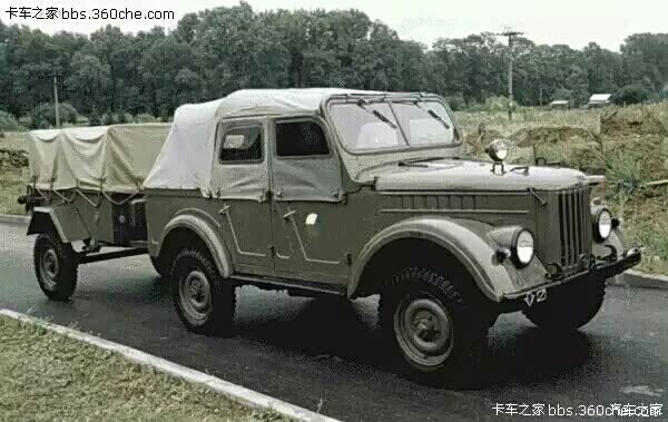 212的前身嘎斯69型吉普车
