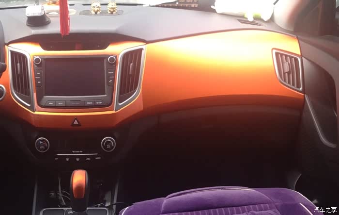 【图】内饰改色_北京现代ix25论坛_汽车之家论坛