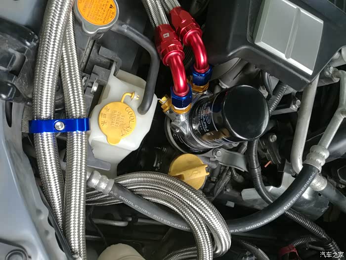 【图】油冷安装完成_森林人论坛_汽车之家论坛