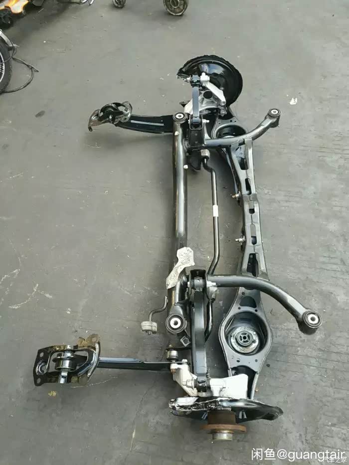 全国第一辆新速腾升级独立悬挂后桥(迈腾拆车件)