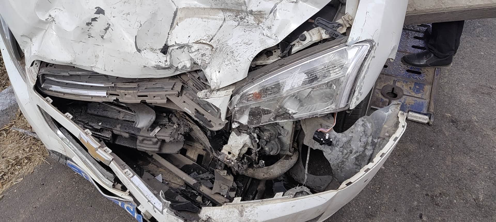 【图】雪佛兰创酷被撞了维修一下多少钱_问答论坛_汽车之家论坛