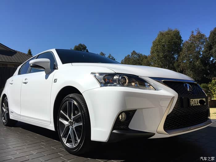 【图】悉尼提白底黑顶f-sport,上图,全程回放,第一次油电车._雷克萨斯