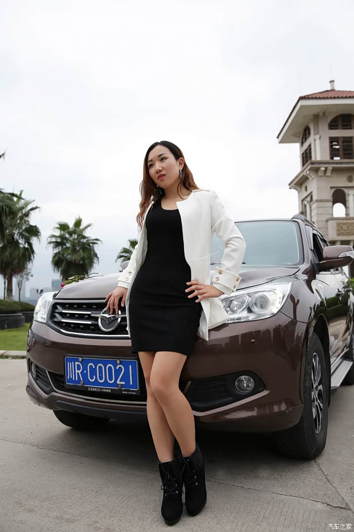 【十年环岛 坚持与梦想】兄弟媳妇当车模