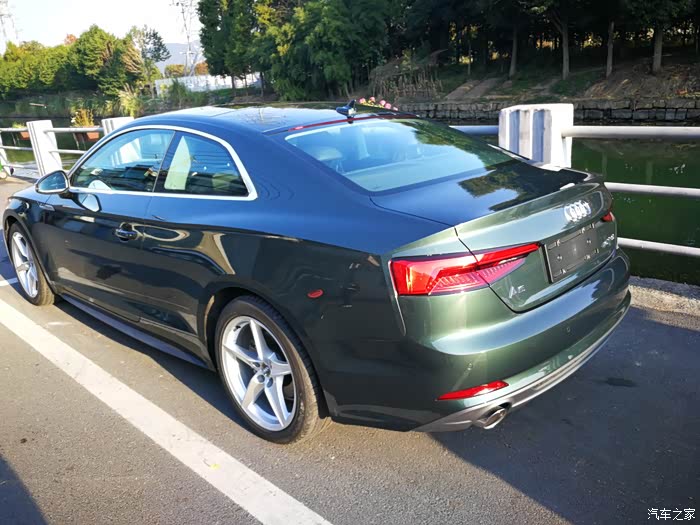 【图】老婆问我是不是两门绿色的就只有咱家一台 哈哈哈哈_奥迪a5论坛