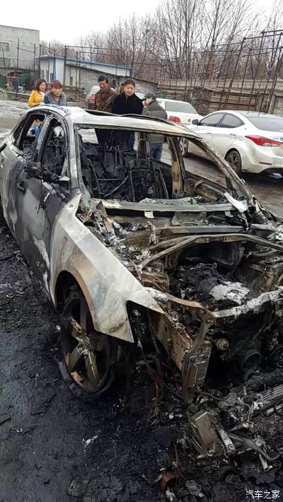 奥迪q5自燃!这种质量太让人寒心!