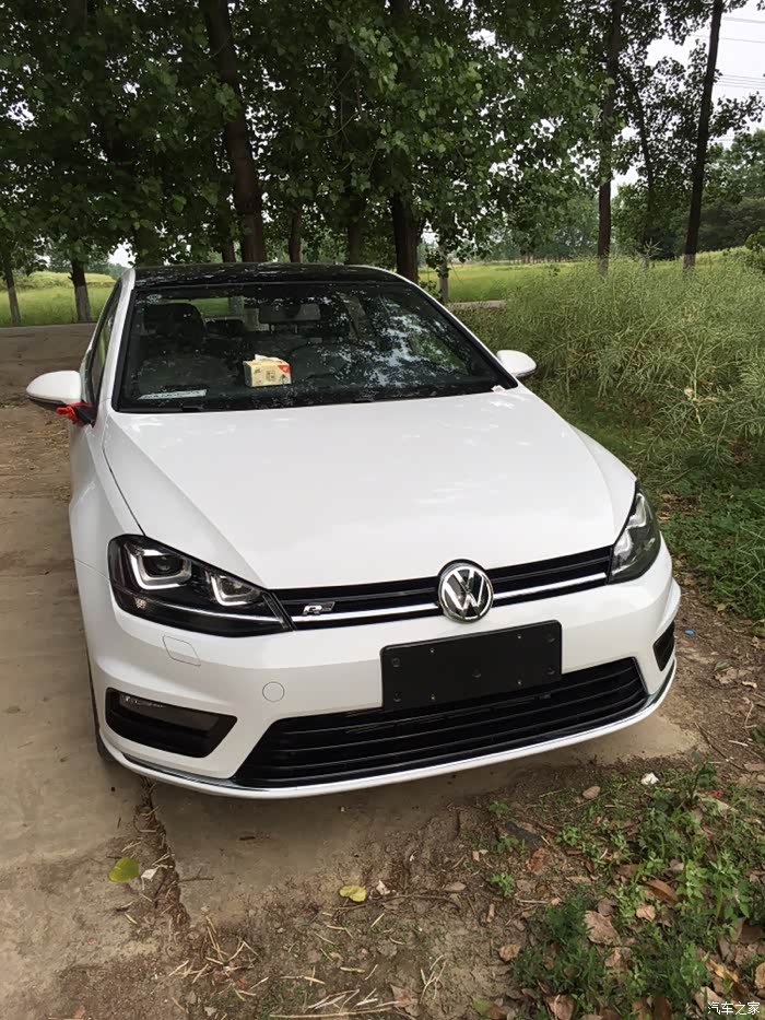 高尔夫7rline,有改前脸包围的么?