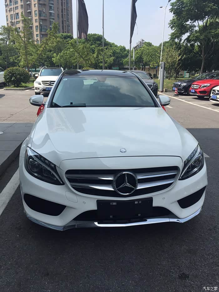 【图】白色c200l提车江苏_奔驰c级论坛_汽车之家论坛