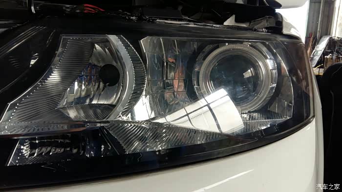 昕锐改昕动1.4t的透镜大灯