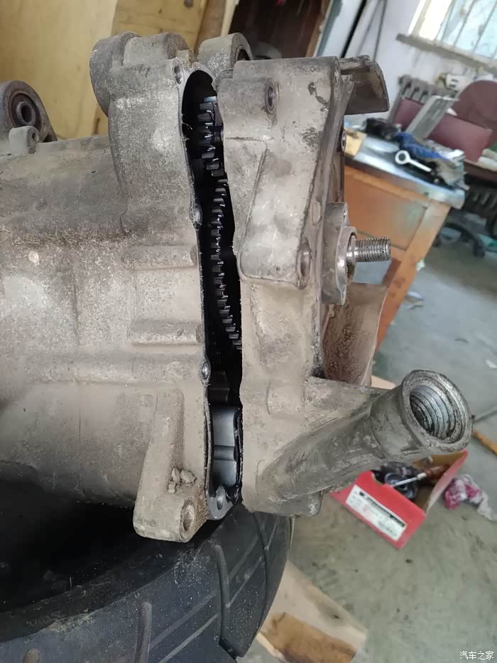 油田折腾闲着没事拆发动机玩原金城gy6150发动机