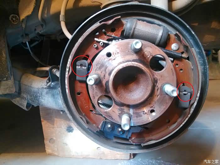 【图】老款嘉年华后轮鼓刹异响?_嘉年华论坛_汽车之家论坛