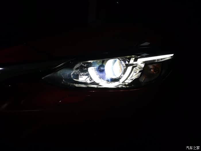 浙江首台17款次顶配阿特兹大灯改装!