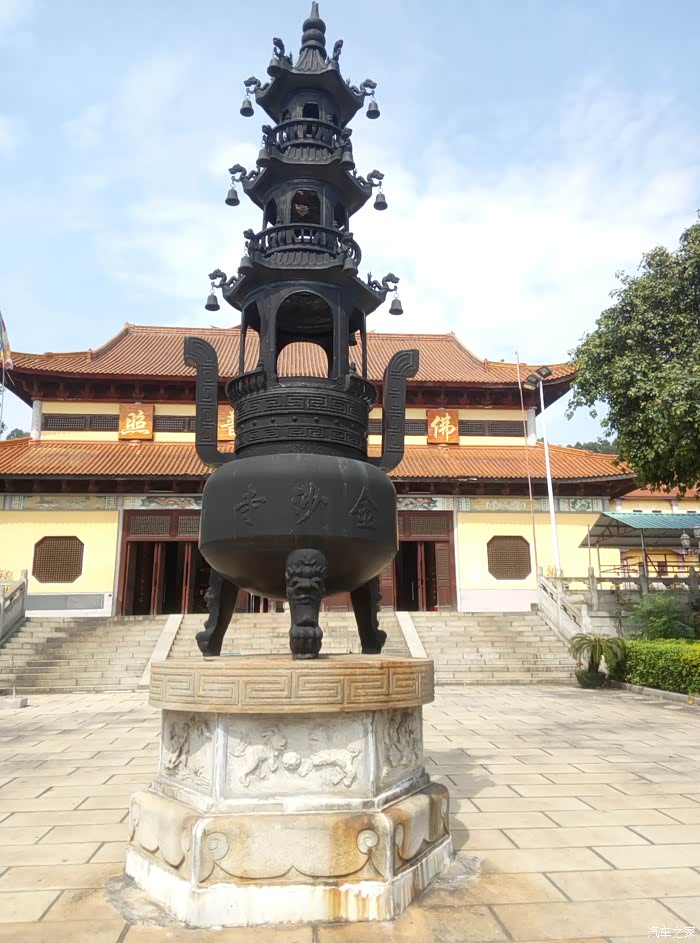 千年古刹金沙寺寻早内心的清静