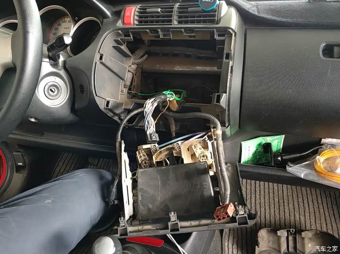 04年老款飞度改奇瑞e3cd机