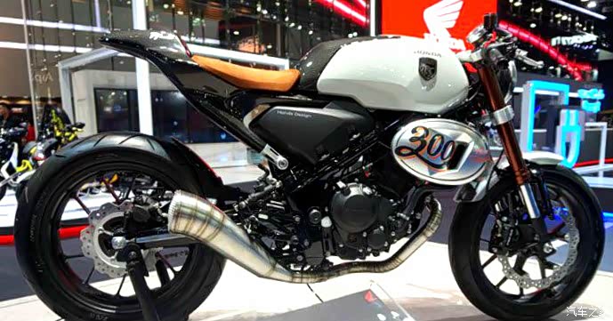 cb300tt好漂亮本田稍微发一下力就很棒了