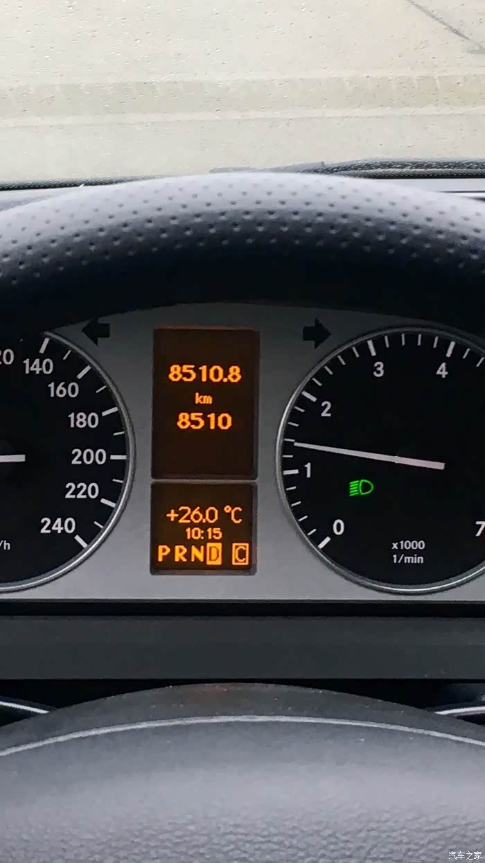 【图】09款 b200 仪表盘怎么显示速度值?_奔驰b级论坛_汽车之家论坛