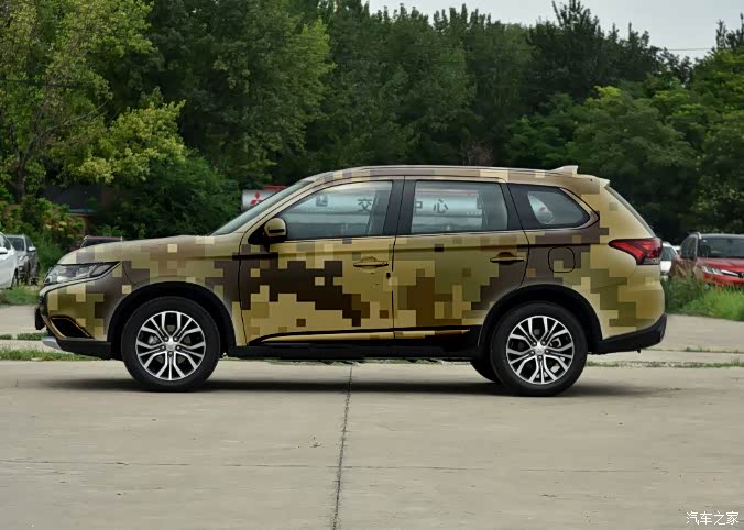 【图】迷彩三菱_欧蓝德论坛_汽车之家论坛