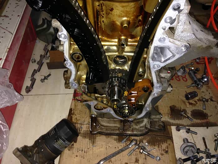 拆解卡罗拉1zr发动机多图血腥