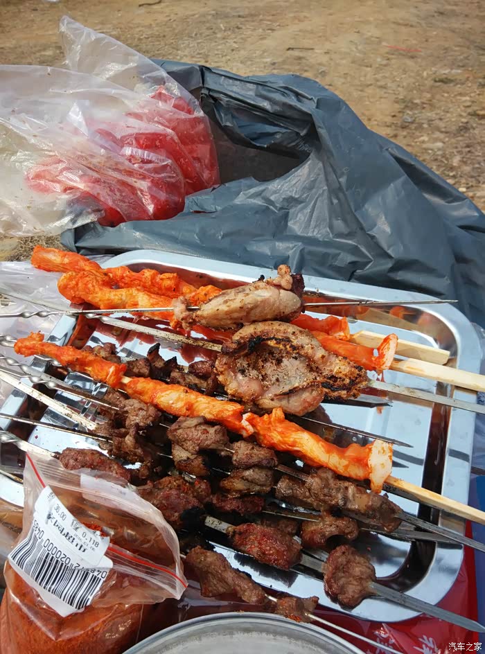 景逸自驾去山上烧烤