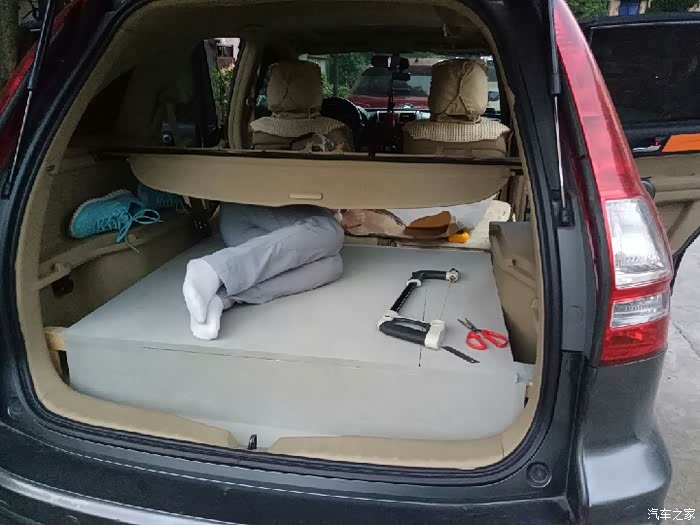 crv床车改装,来一次说走就走的旅行!